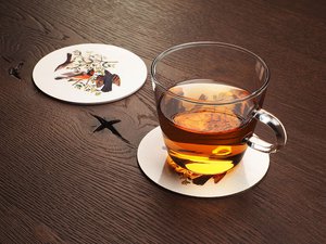 Подставка из бумаги с печатью 1837117